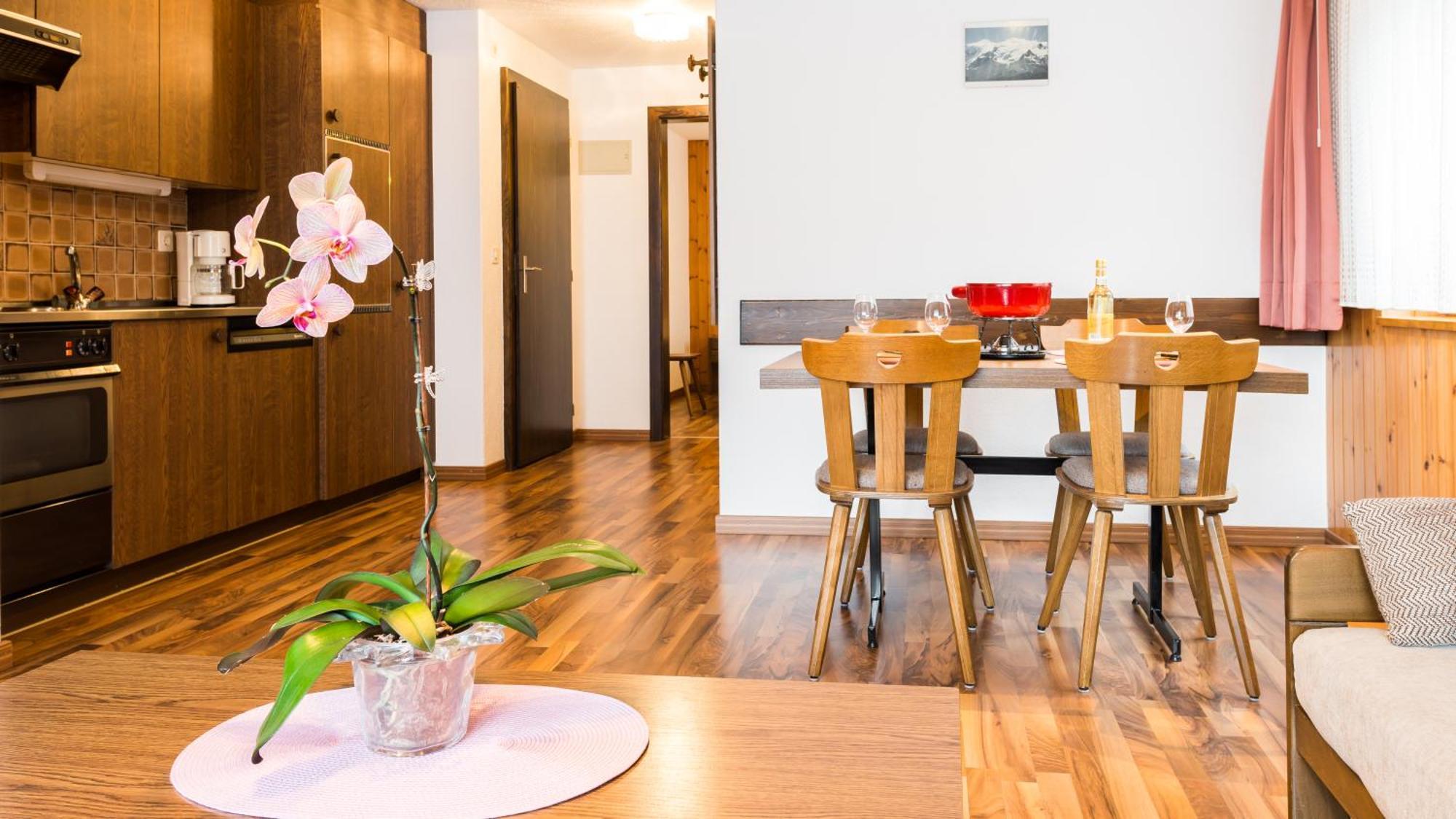 Appartamento Haus Alba Saas-Almagell Camera foto