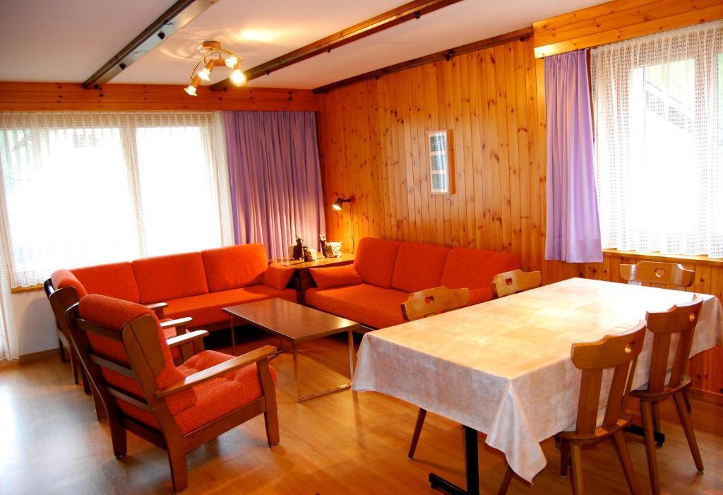 Appartamento Haus Alba Saas-Almagell Camera foto